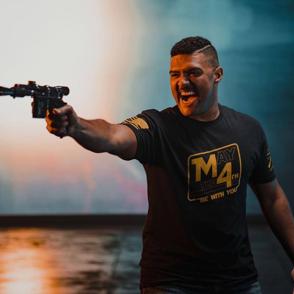 May The 4th T-Shirt - Black