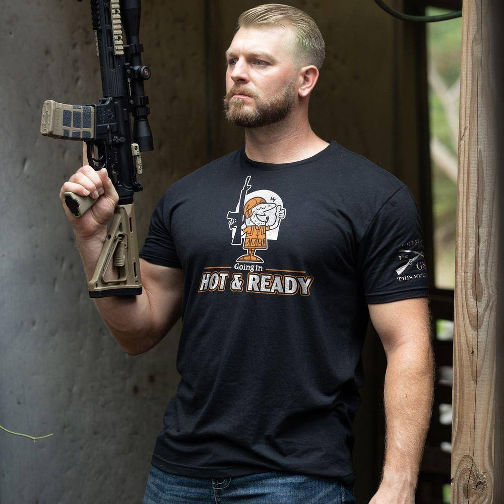 Hot & Ready T-Shirt - Black