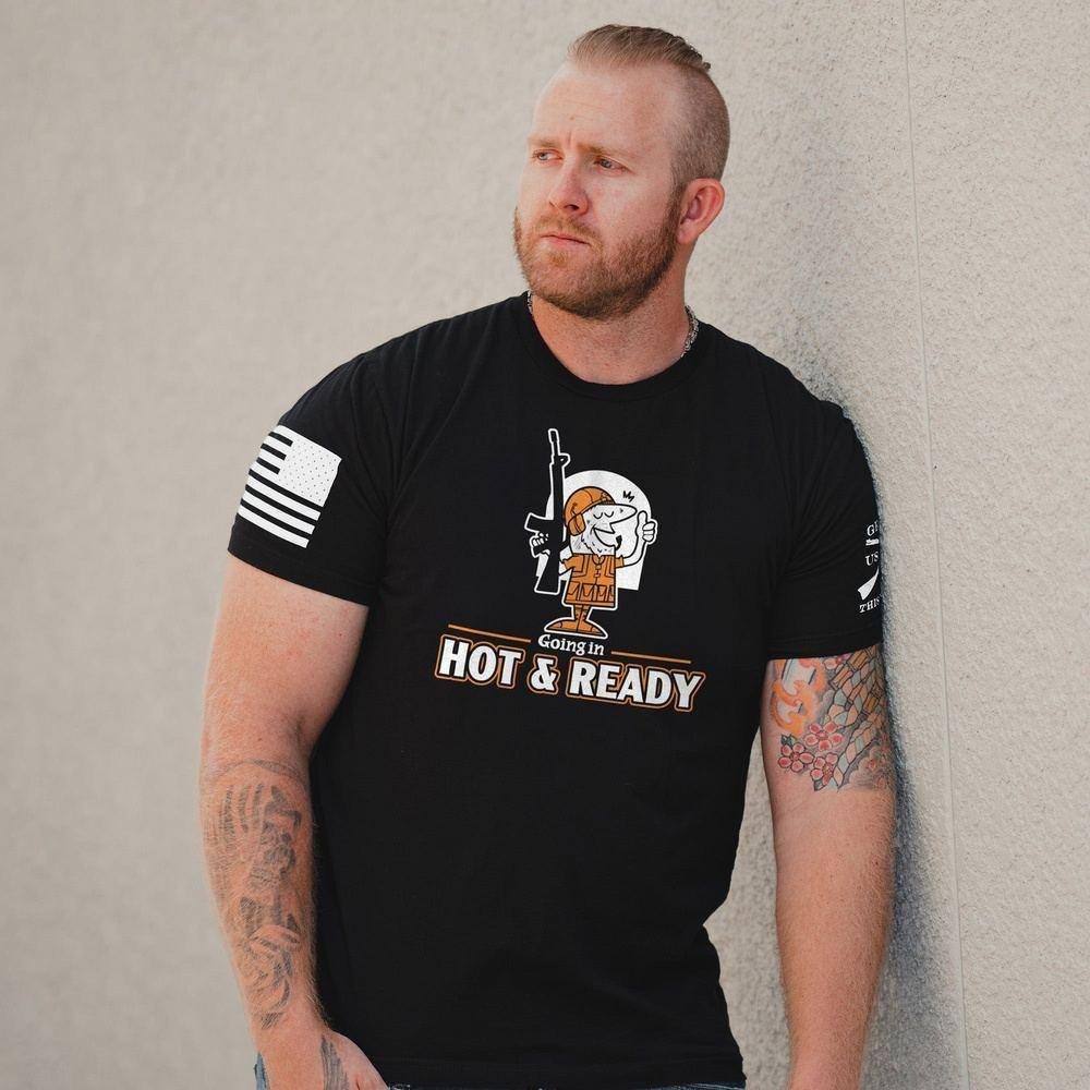 Hot & Ready T-Shirt - Black