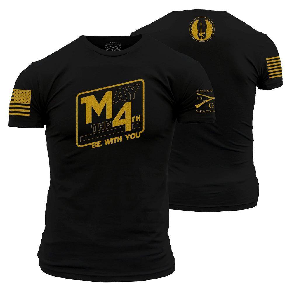 may the 4th be with you graphic tee