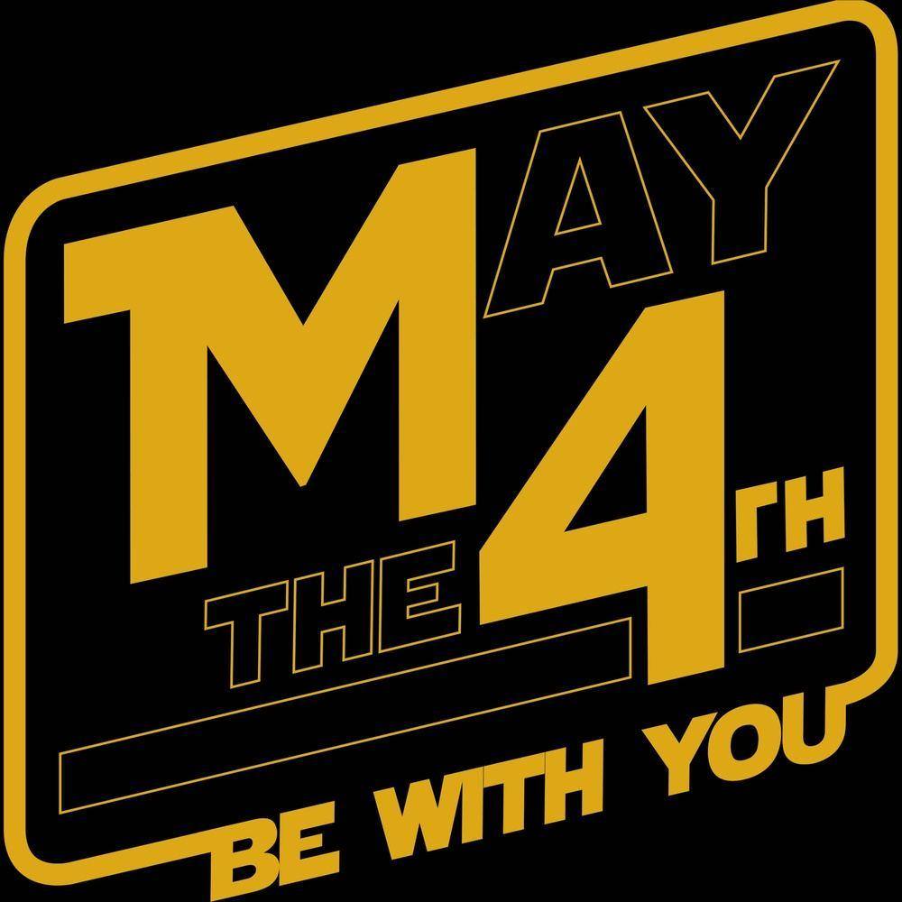 May The 4th T-Shirt - Black