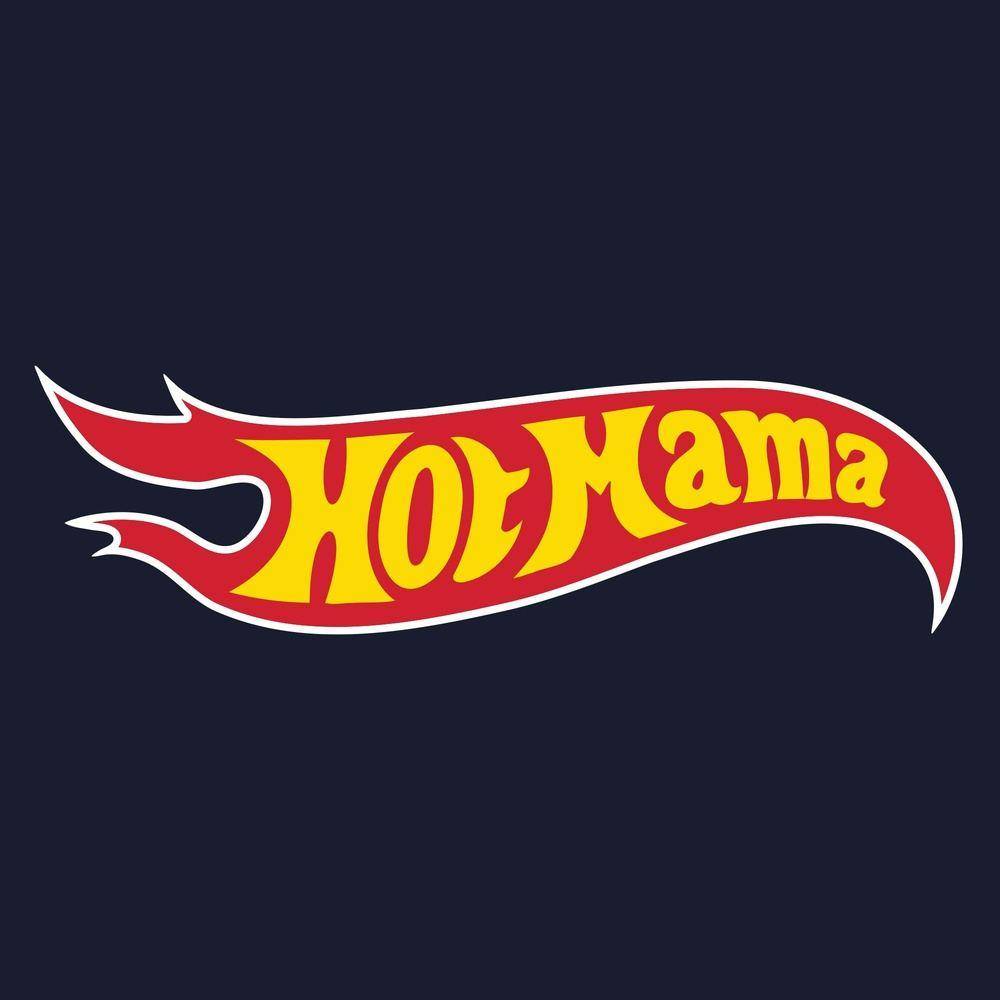 Women's Hot Mama V-Neck - Midnight Navy