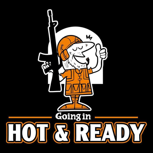 Hot & Ready T-Shirt - Black